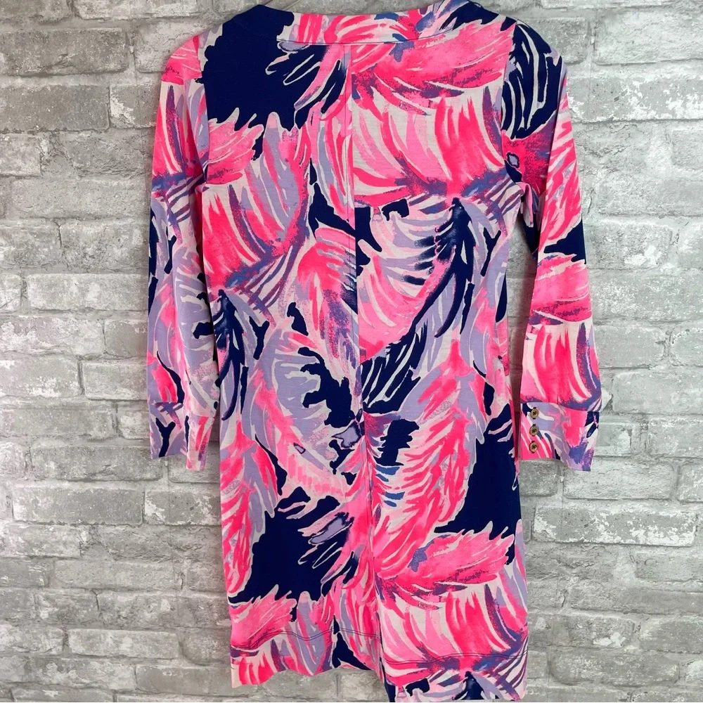 Lilly Pulitzer NWT Merrit Dress True Blue Paradise Point Size XS - Picture 11 of 13